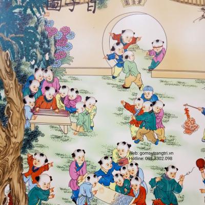 TRANH SỨ BÁCH NHI